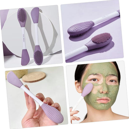 Double-headed Silicone Mask Brush & Face Cleansing