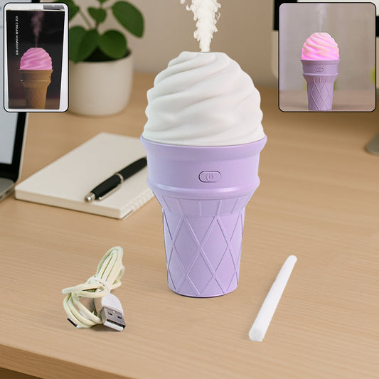 Ice Cream Cone Shape Air Freshener Humidifier