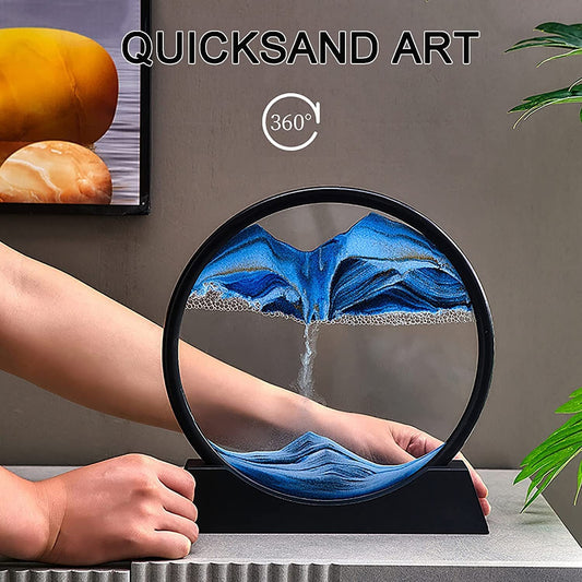 3D Moving Sand Art