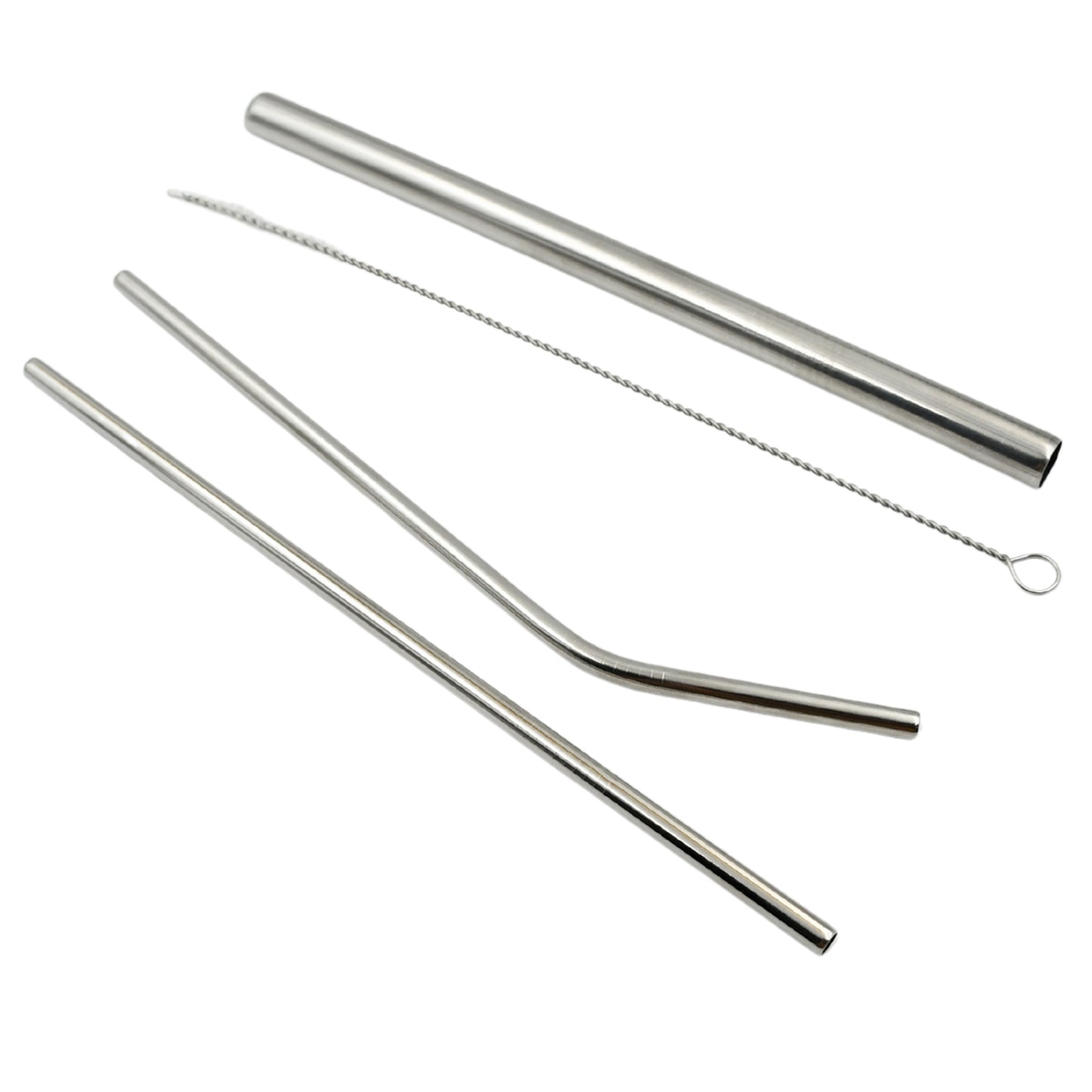 Reusable Stainless Steel Straws With Travel Case