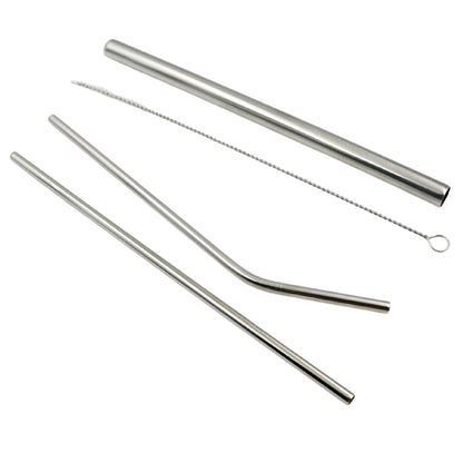 Reusable Stainless Steel Straws With Travel Case