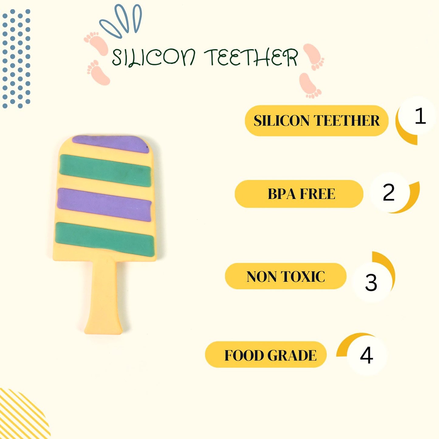 Candy Shape Teether For Baby