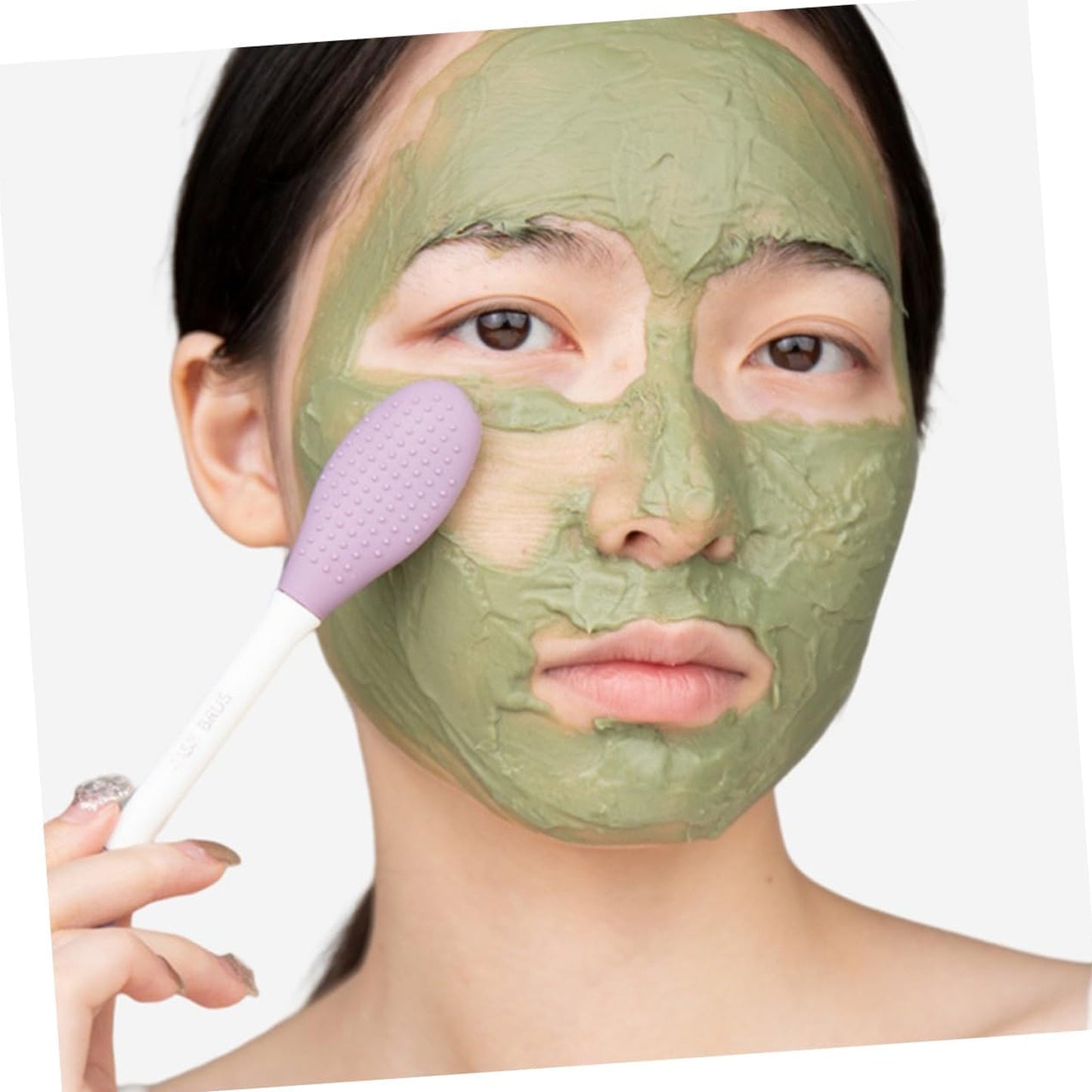 Double-headed Silicone Mask Brush & Face Cleansing