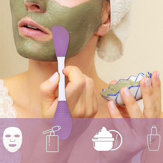 Double-headed Silicone Mask Brush & Face Cleansing