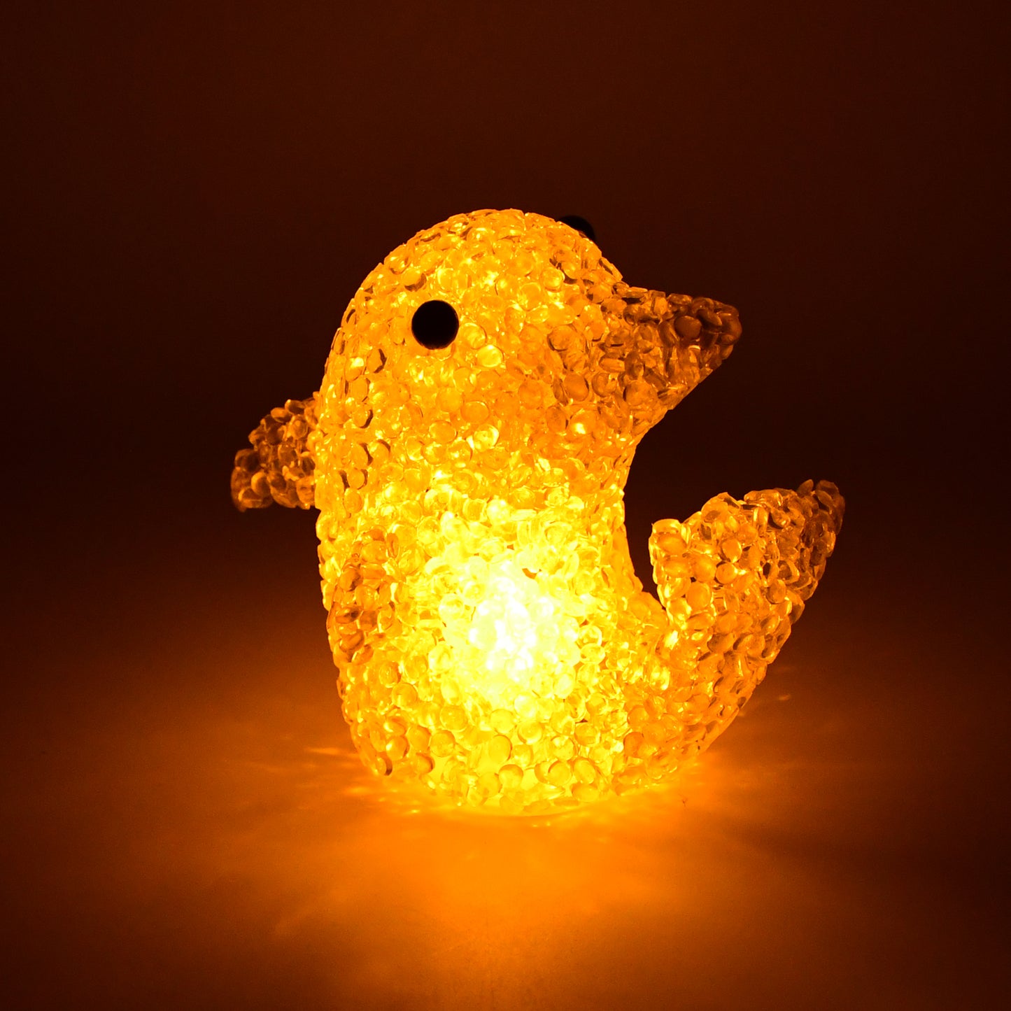 Dolphin Shape Crystal Led Night Light Lamp