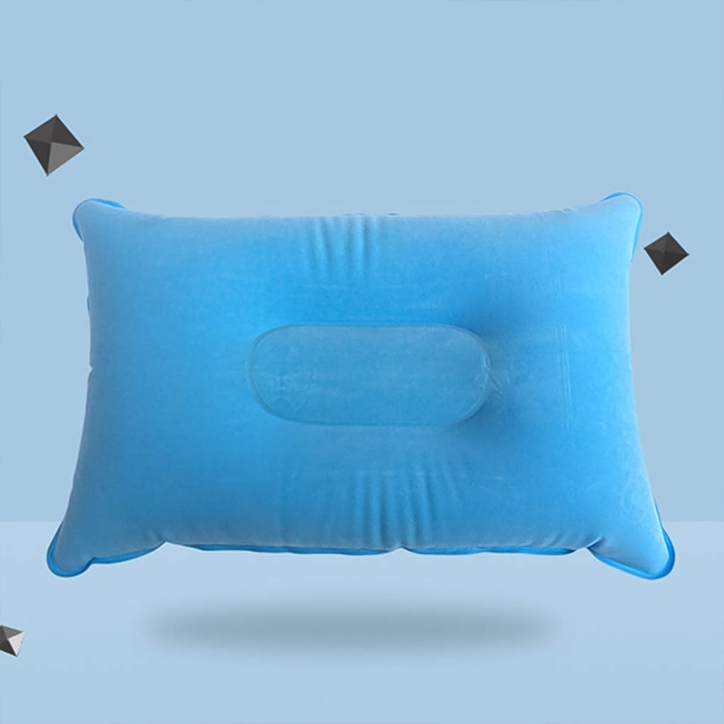 Comfortable Inflatable Travel Pillow (Mix Color)