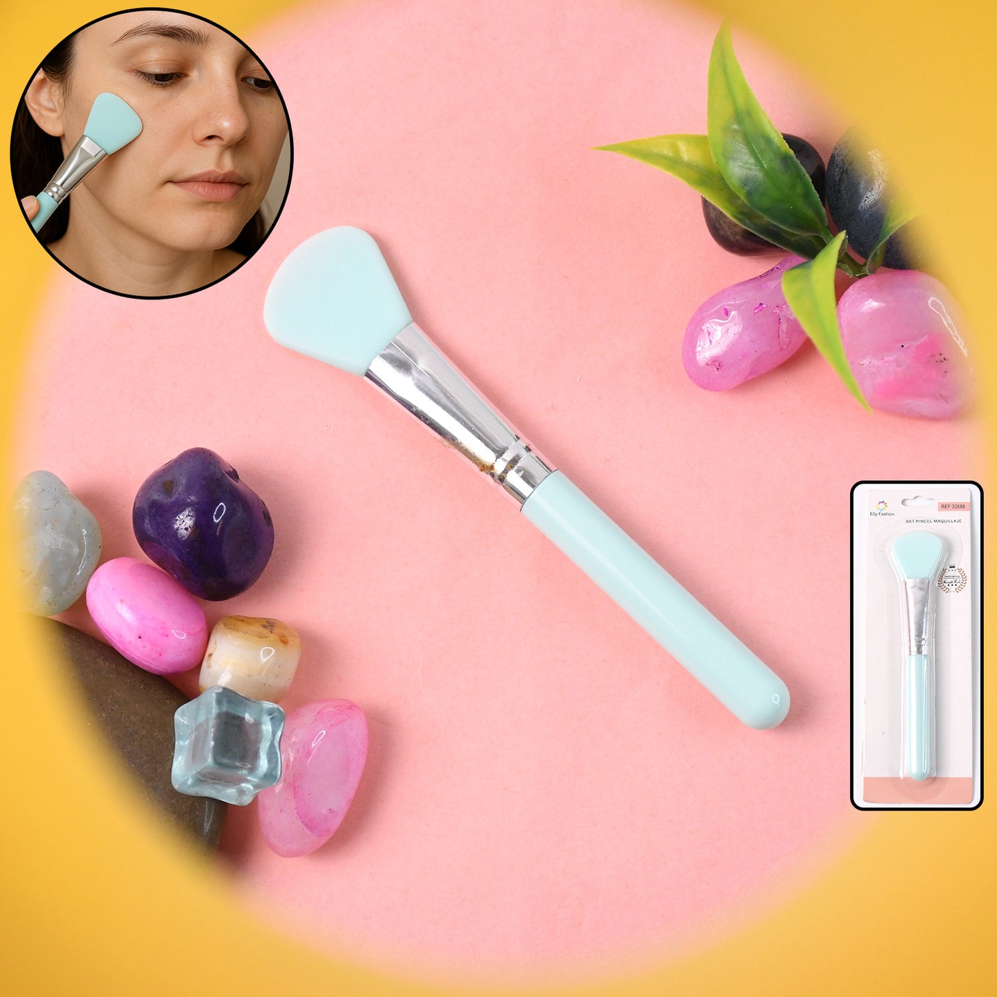 Soft Silicone Face Mask Applicator