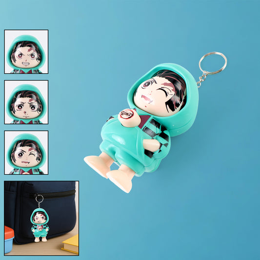 Cute Action Figure Keychain (Mix  Design  1 Pc)