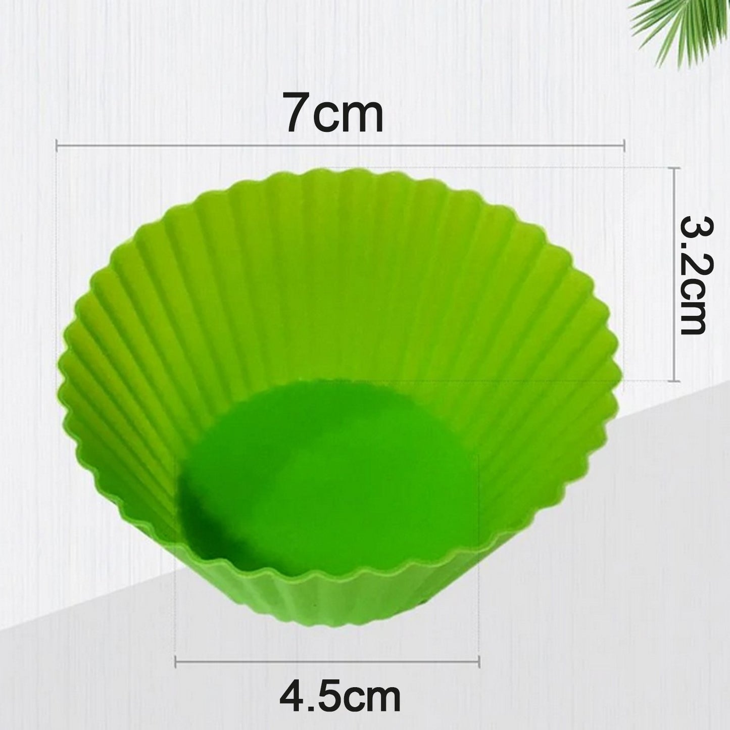 Silicone Cupcake Mould 6pcs Set