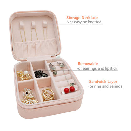 Mini Portable Jewellery Box