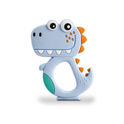 Silicone Dinosaur Teether For Baby (Mix Colour)