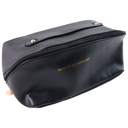 Premium Travel Makeup  Toiletry Organizer (Black)