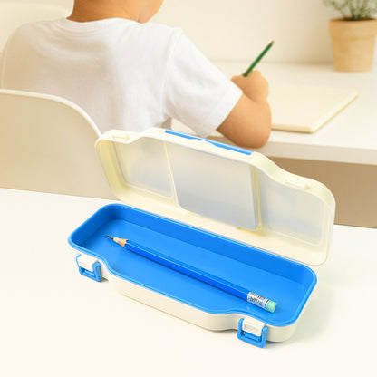 Pencil Box With Built-in Tic Tac Toe Game