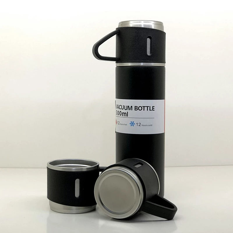 Stainless Steel Vacuum Flask Set