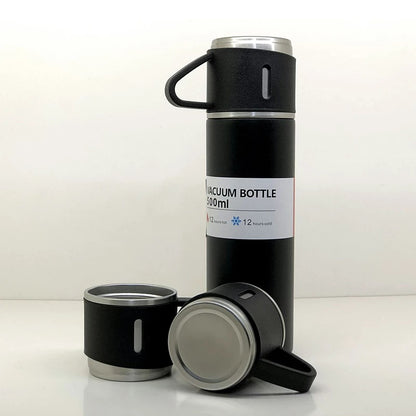 Stainless Steel Vacuum Flask Set