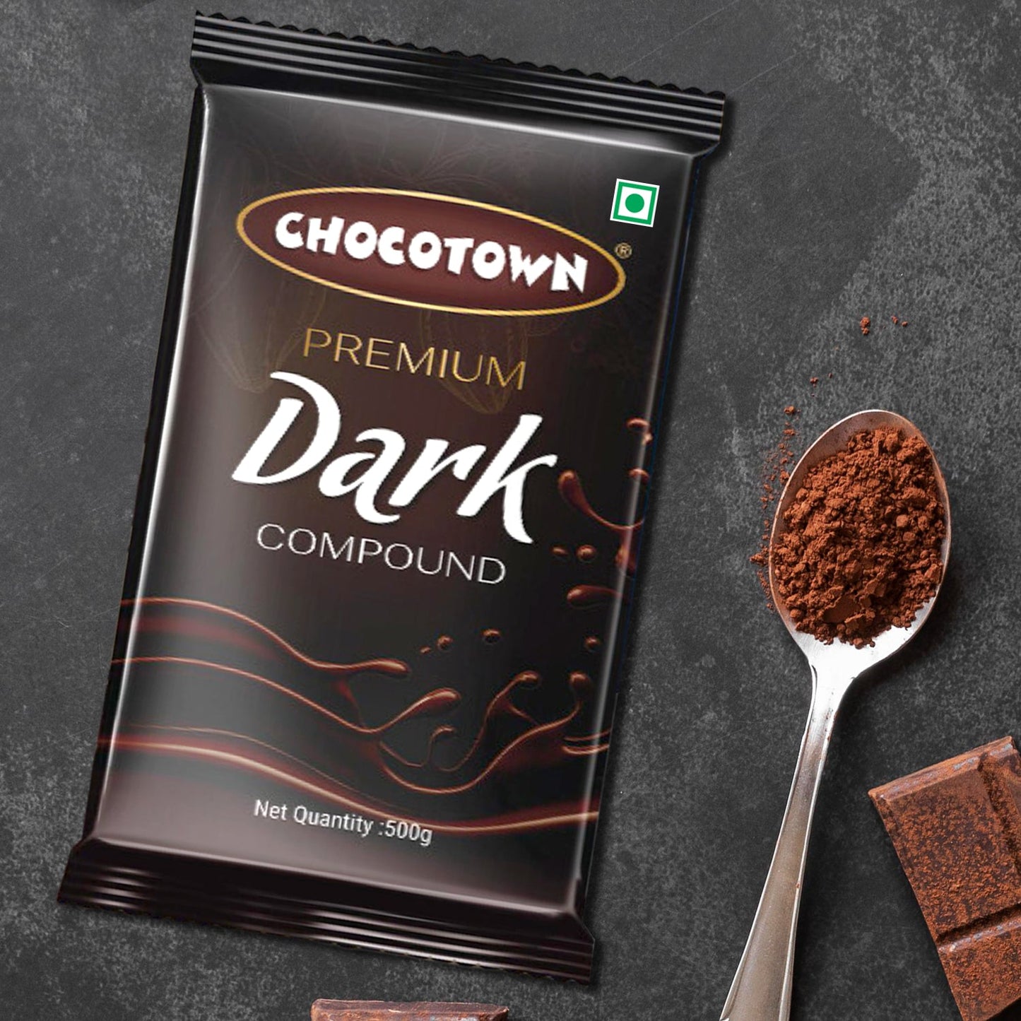 Chocotown Dark Dark Compound 500gm