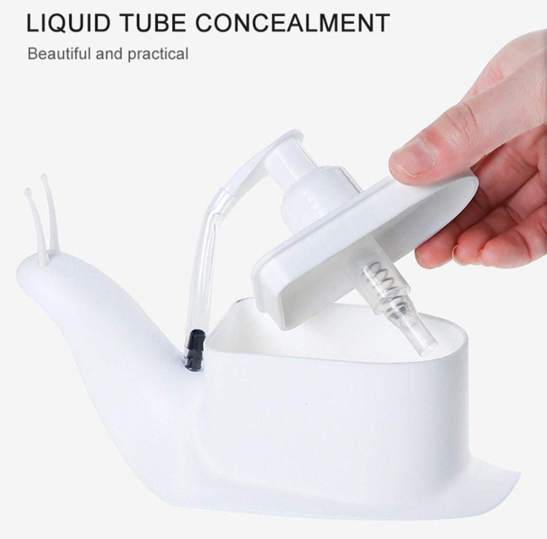 Portable Snail Shape Liquid Soap Dispenser (1 pc)