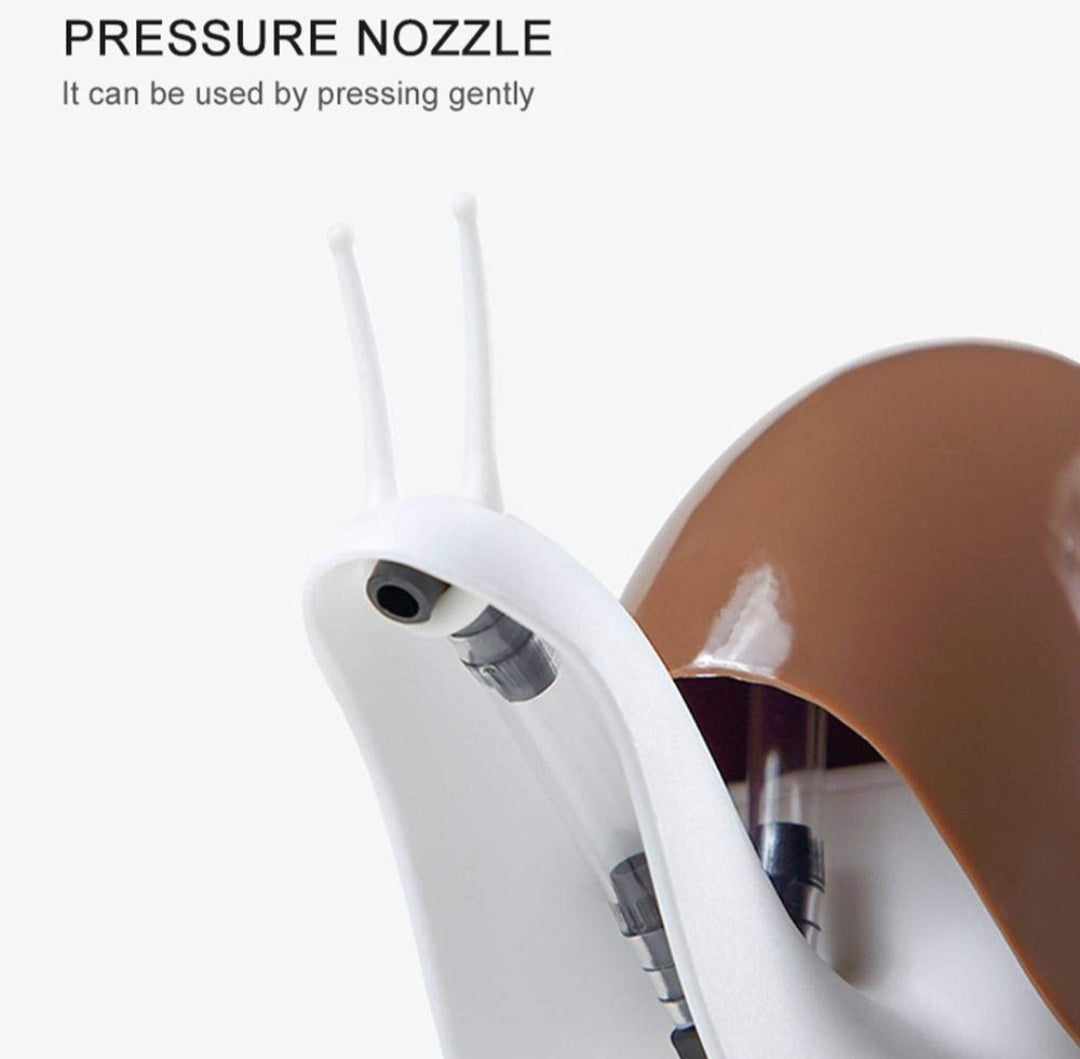 Portable Snail Shape Liquid Soap Dispenser (1 pc)