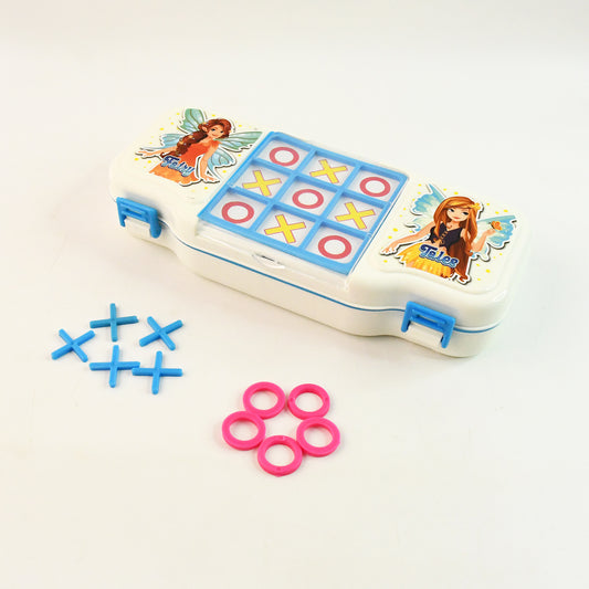 Pencil Box With Built-in Tic Tac Toe Game