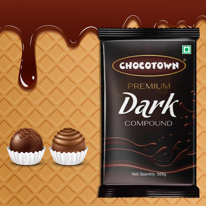 Chocotown Dark Dark Compound 500gm
