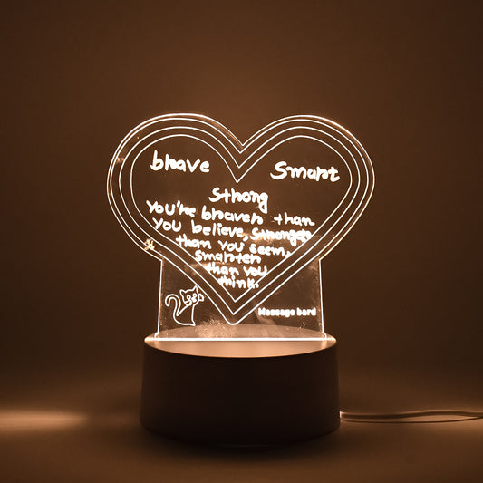 3D Acrylic Decorative Lamp With Pen