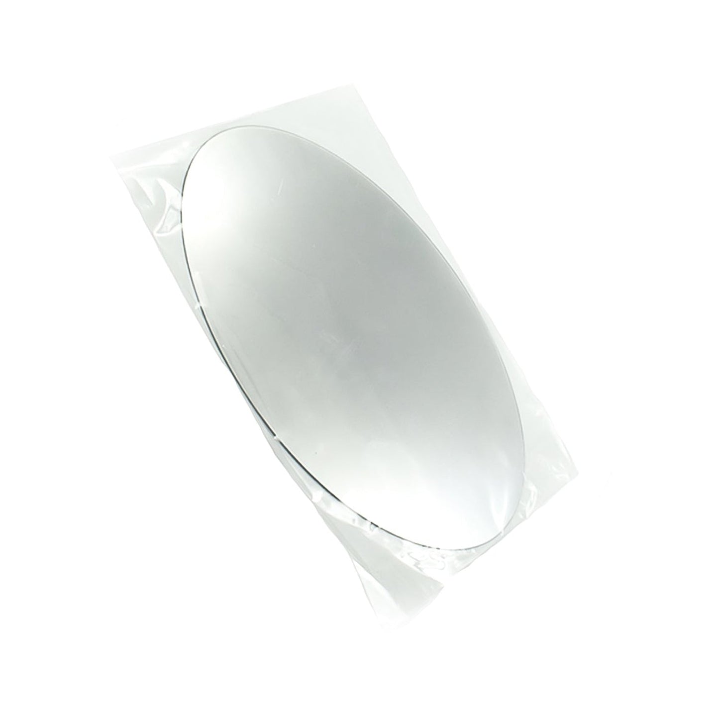 Oval Shape 3D Mirror Sticker